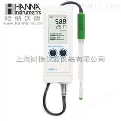 哈纳HI99111微电脑酸度pH-温度℃测定仪（葡萄酒行业）