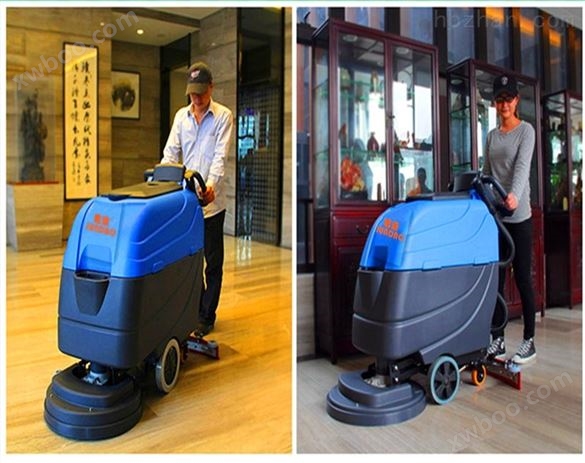 广州电瓶式全自动洗地机