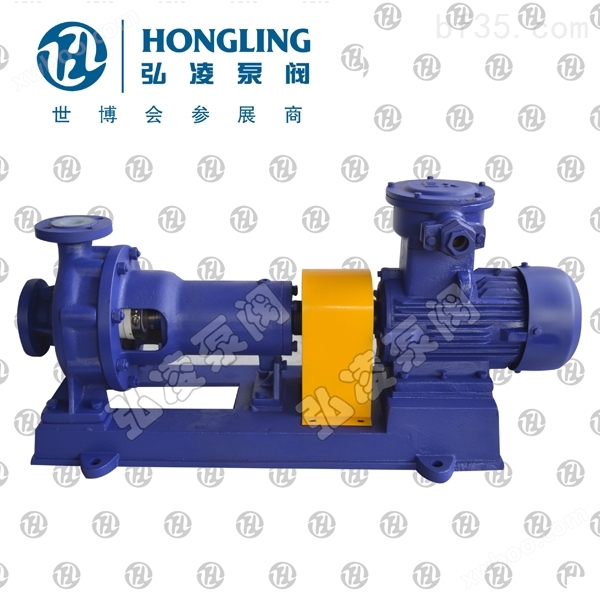 IHF50-32-200A防爆不锈钢化工泵,氟塑料化工泵,高温保温化工泵