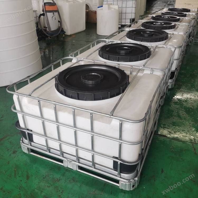台州 塑料厂价******1000L吨桶塑胶吨桶带铁架塑胶方形吨桶