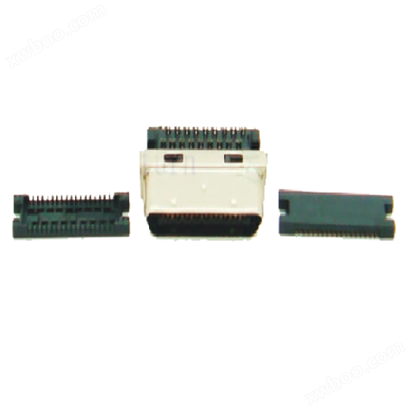 0.8mm系列 36P 电缆插头连接器 IDC型