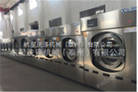 100公斤全钢工业洗衣机，大型滤布水洗机