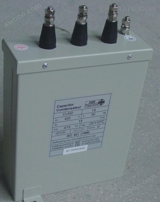 ABB电容器CLMD13/8KVAR 480V 50Hz