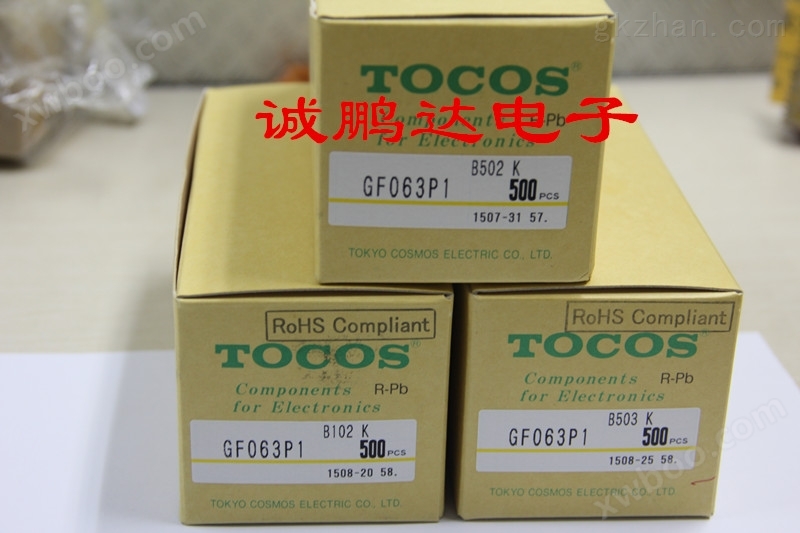 TOCOS GF063P1B501 精密电位器 大陆代理商